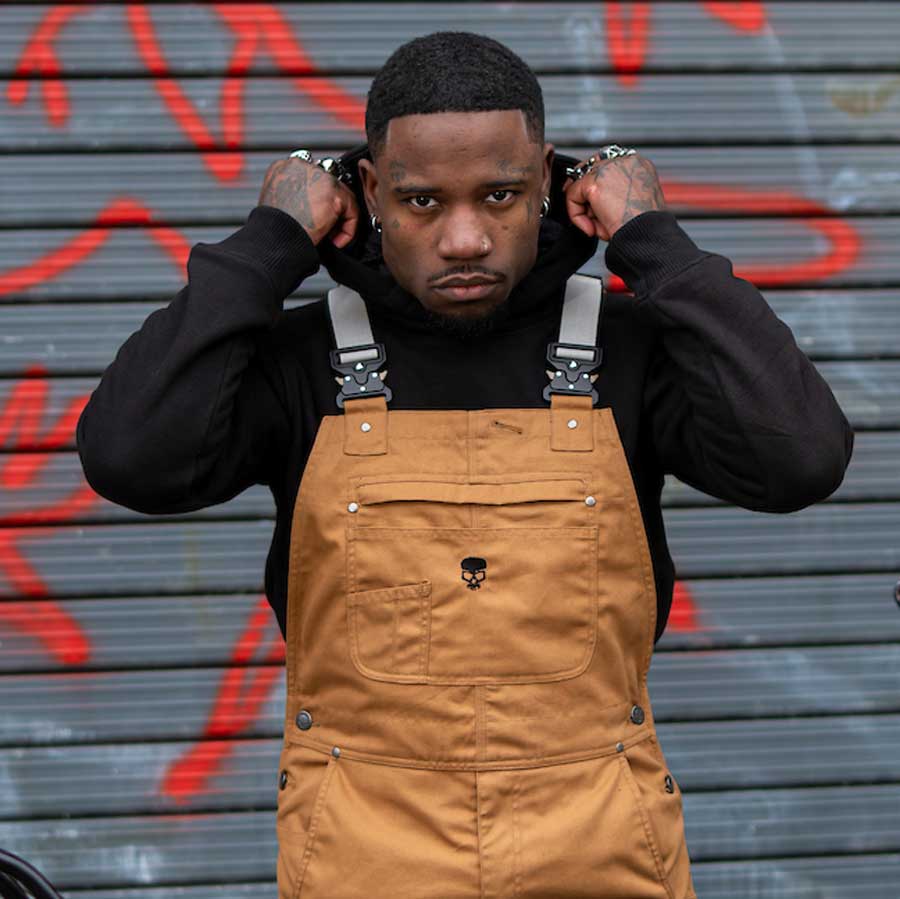 BOBHEAD Camel Dungarees - Image 3