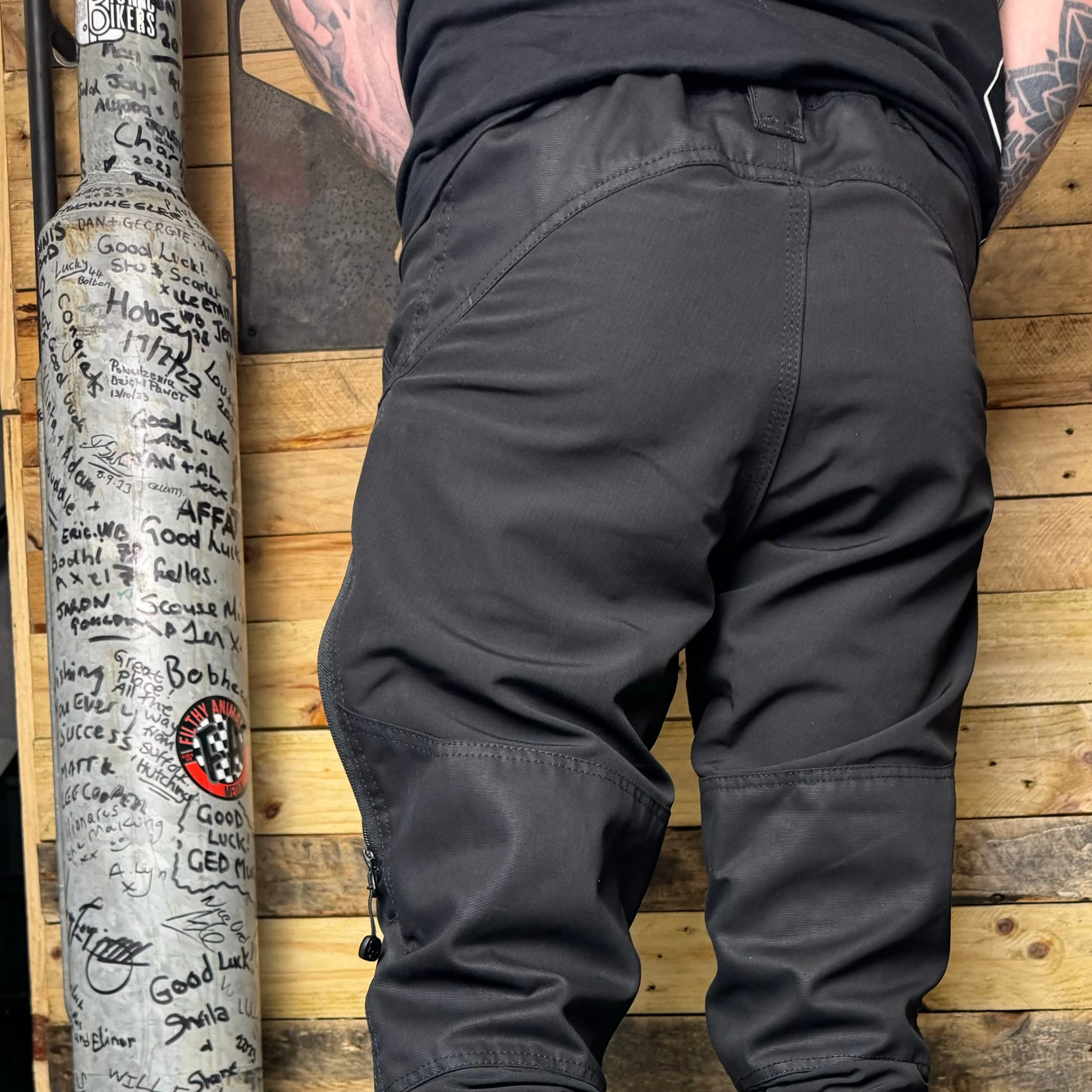 BOBHEAD Casual Cargo Combat Black - Image 13