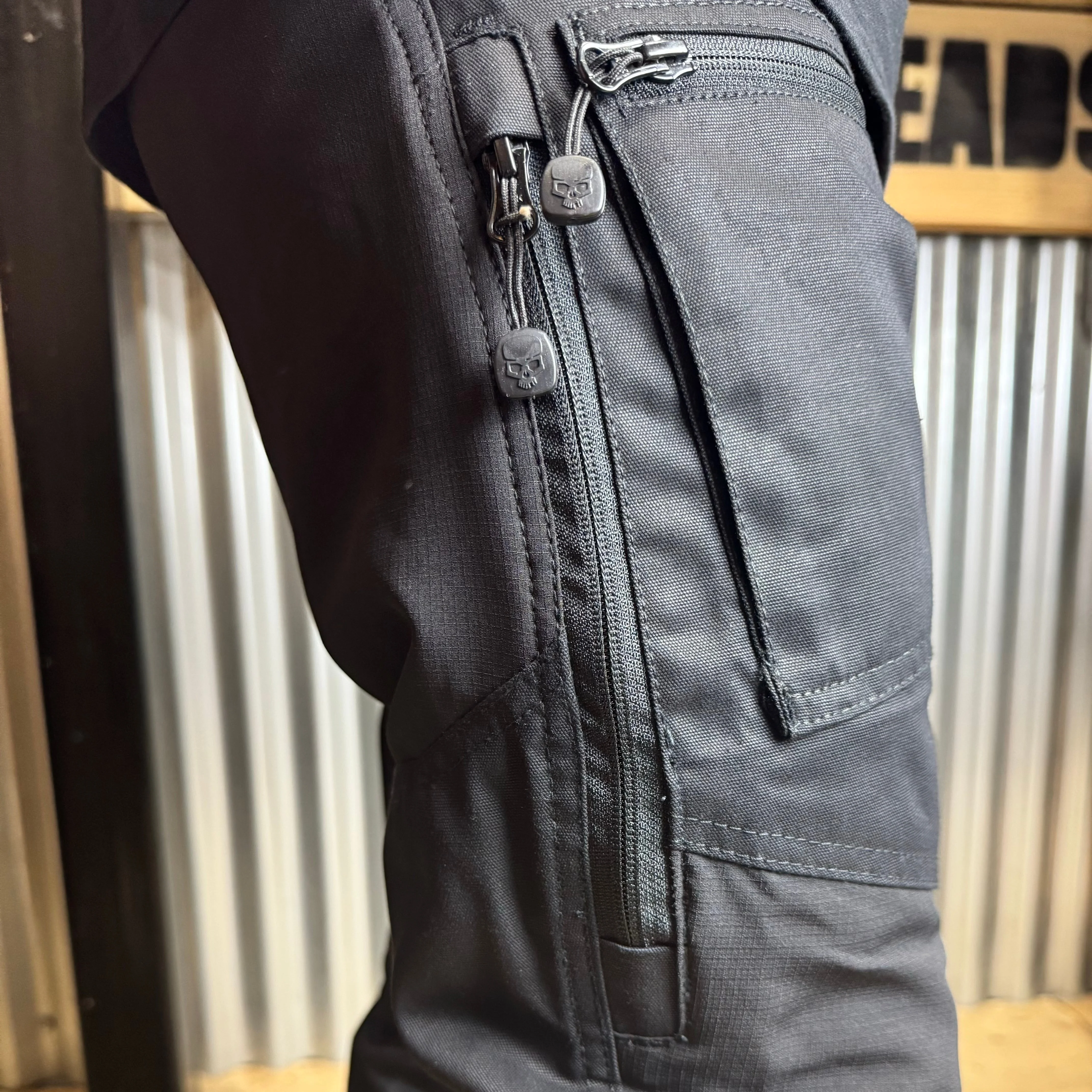 BOBHEAD Casual Cargo Combat Black - Image 8