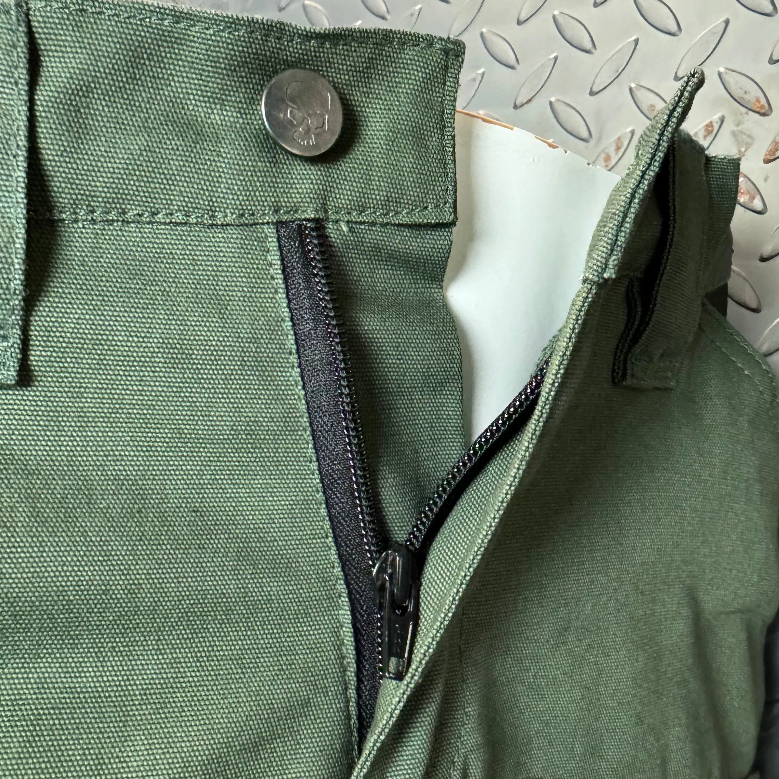 BOBHEAD Casual Cargo Combats Black / Green - Image 8