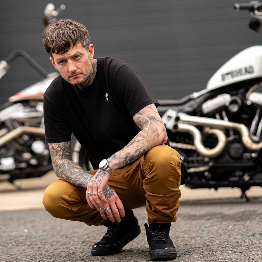 BOBHEAD Casual Cargo Combat Camel - Image 5