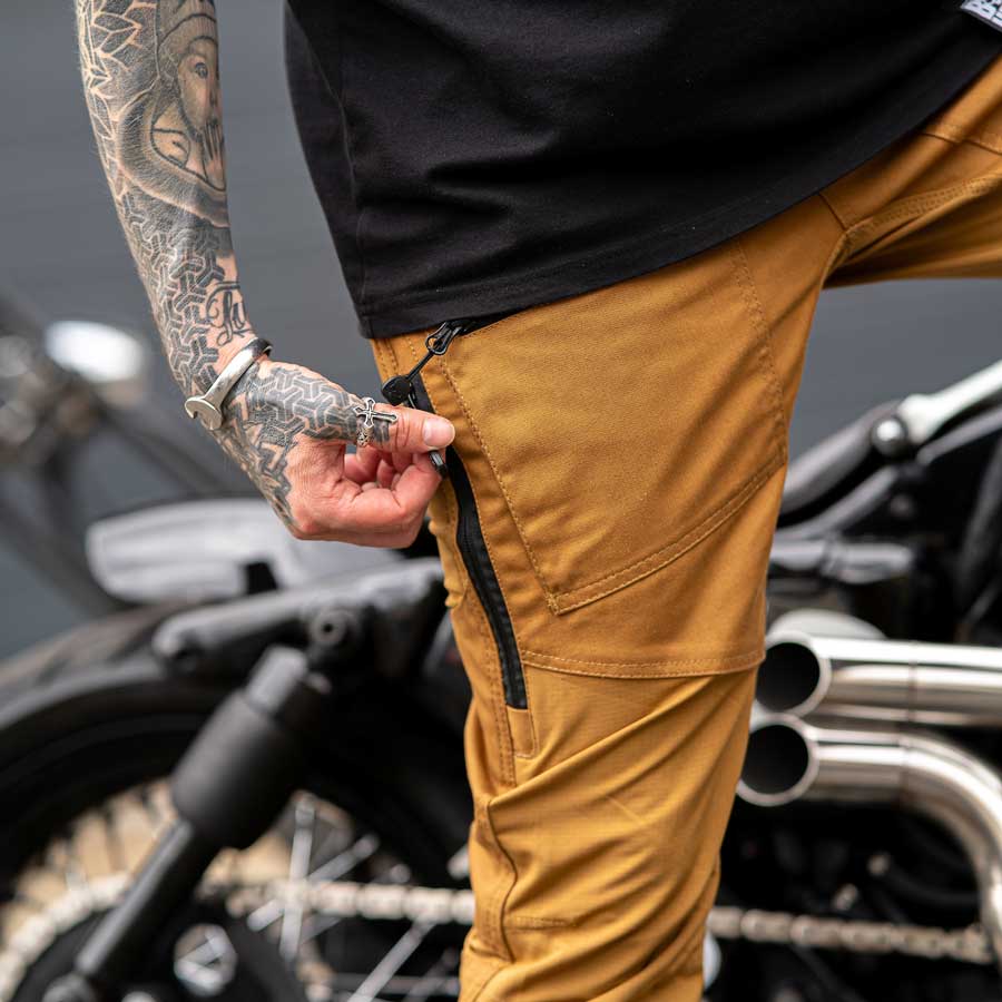 BOBHEAD Casual Cargo Combat Camel - Image 6