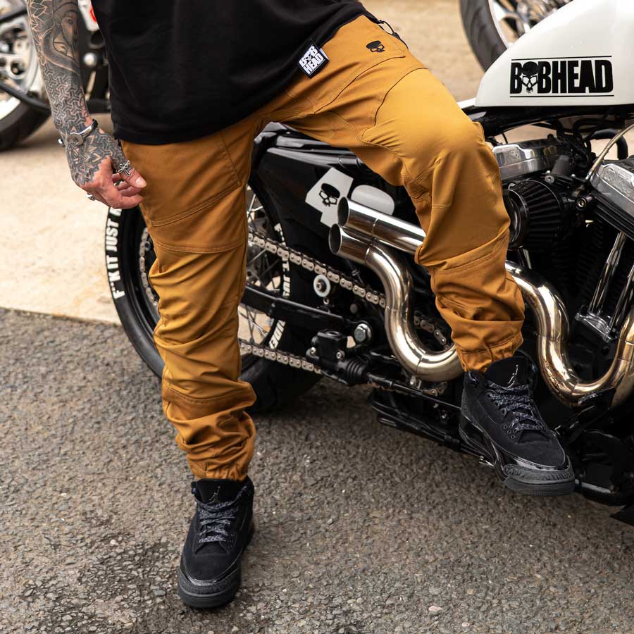 BOBHEAD Casual Cargo Combat Camel - Image 7