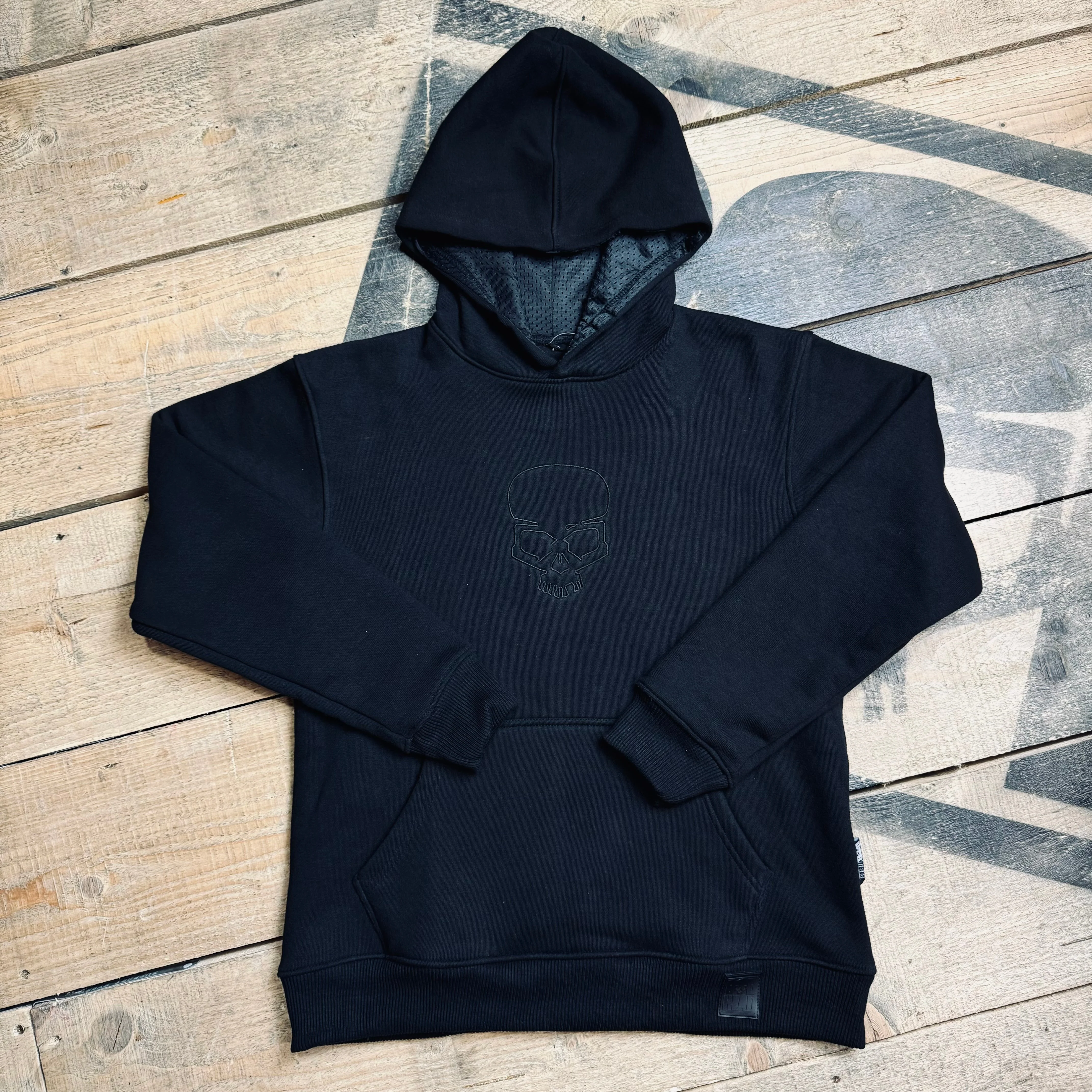 BOBHEAD Casual Reaper Hoodie Pullover Black - Image 3