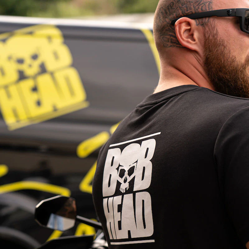 BOBHEAD OG Tech Black T-Shirt - Image 15