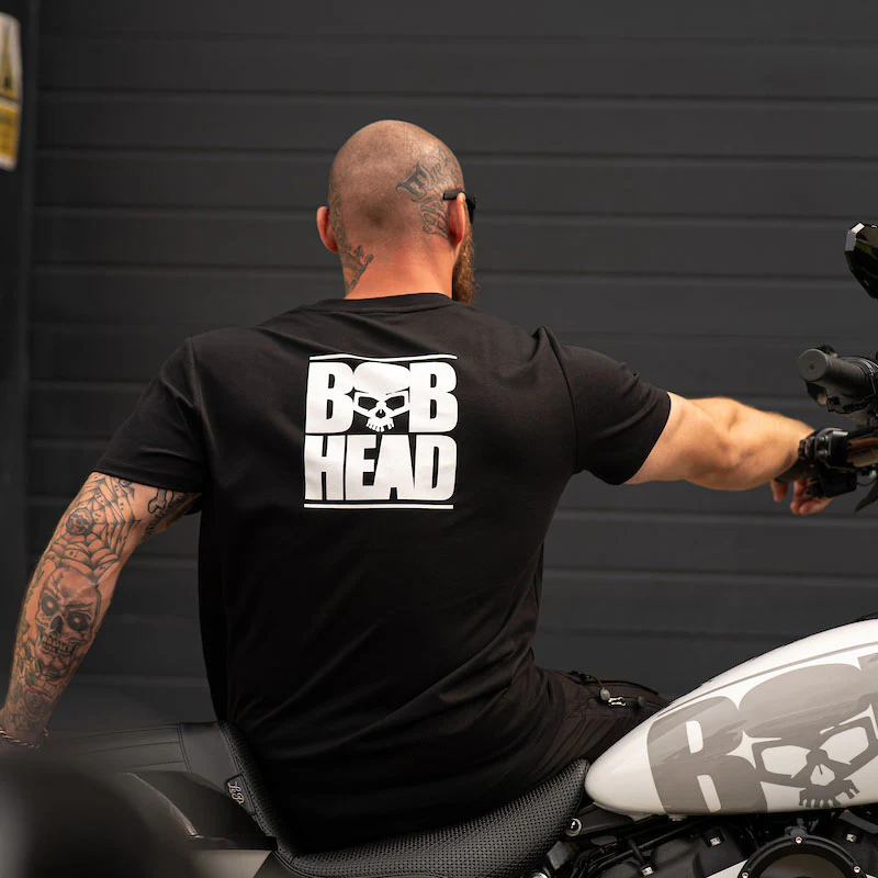 BOBHEAD OG Tech Black T-Shirt - Image 9