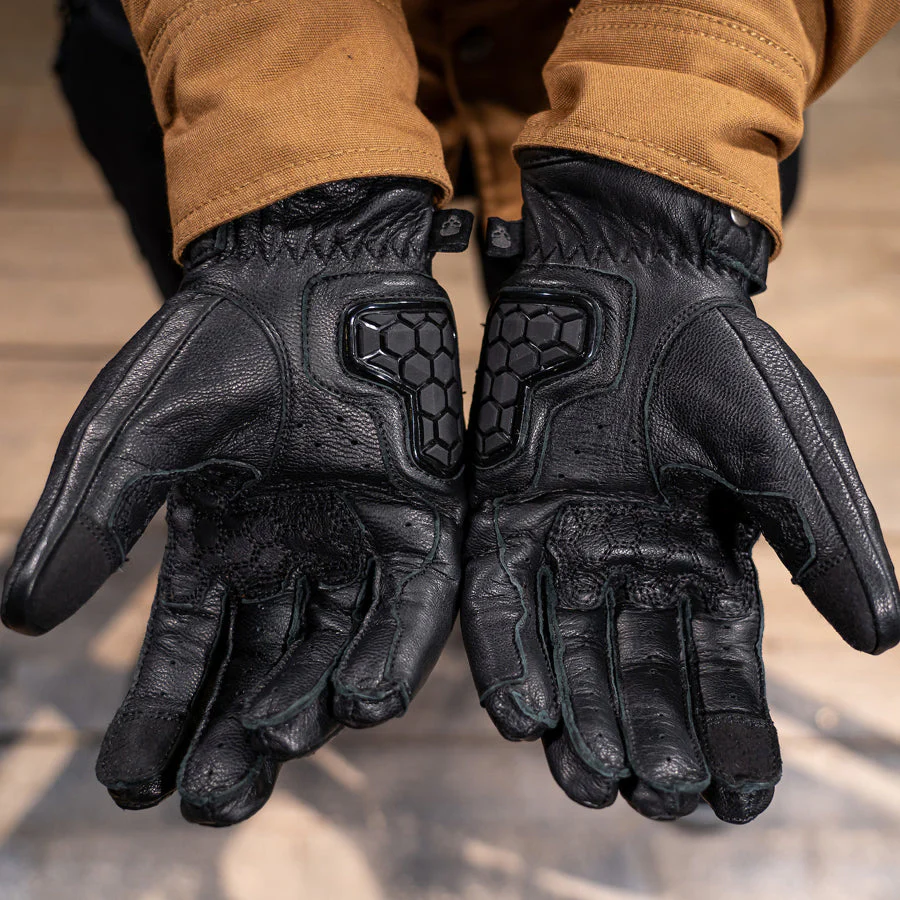 Motorcycle Glove Protective Reaper Leather - Image 3