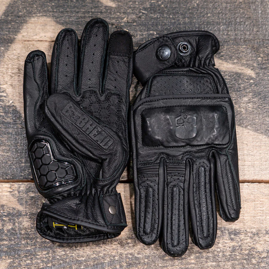 Motorcycle Glove Protective Reaper Leather - Image 4
