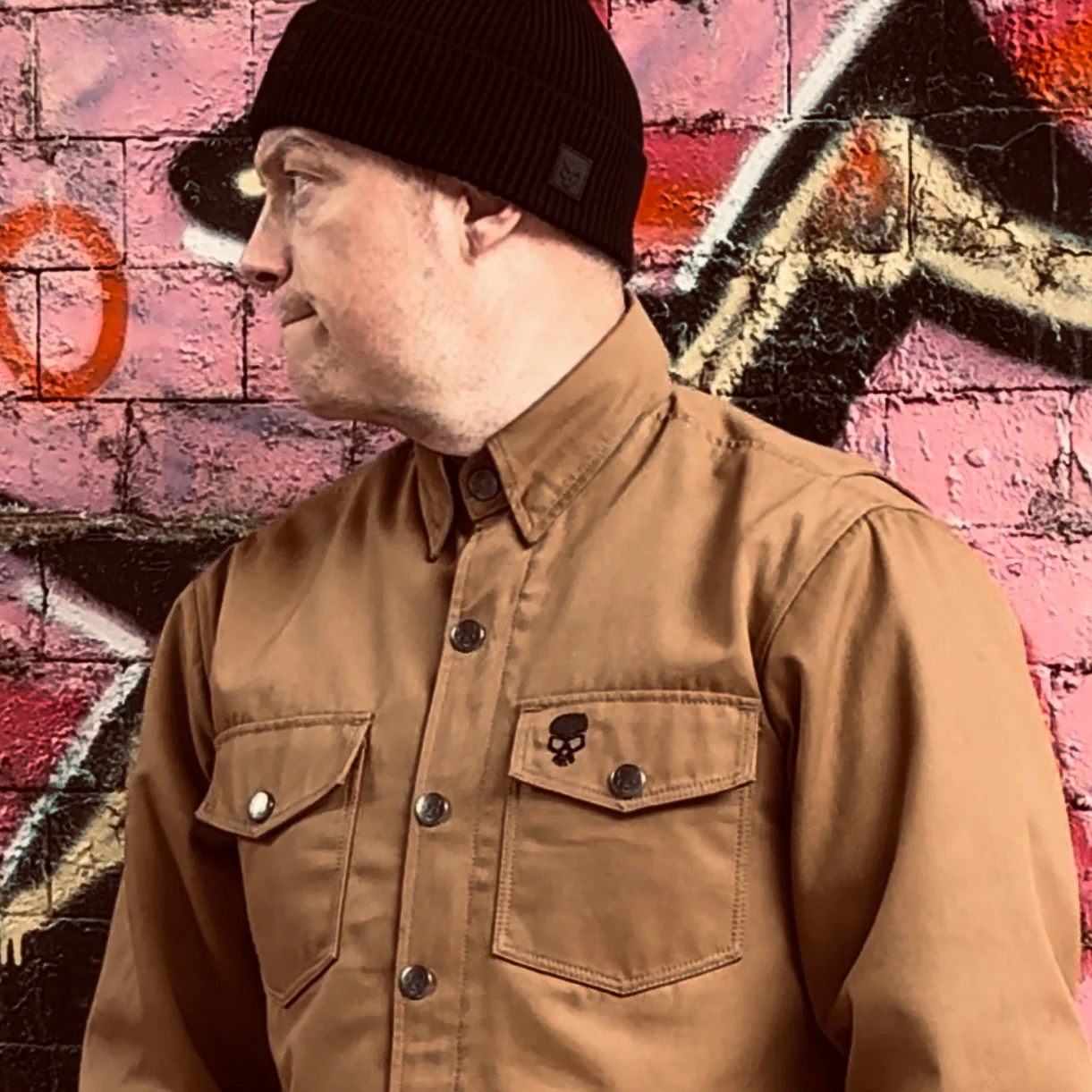 Motorcycle Protective Shirt Camel | Armored AAA - Image 11