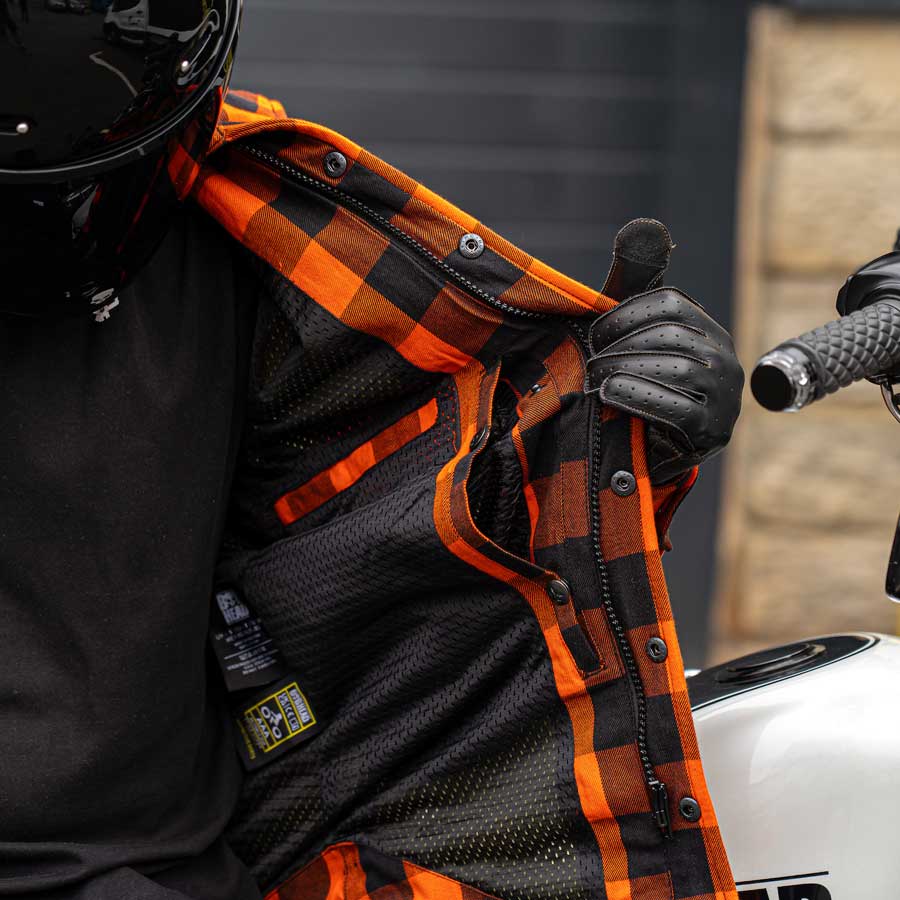 Motorcycle Protective Shirt County-X | Armored AAA - Image 3