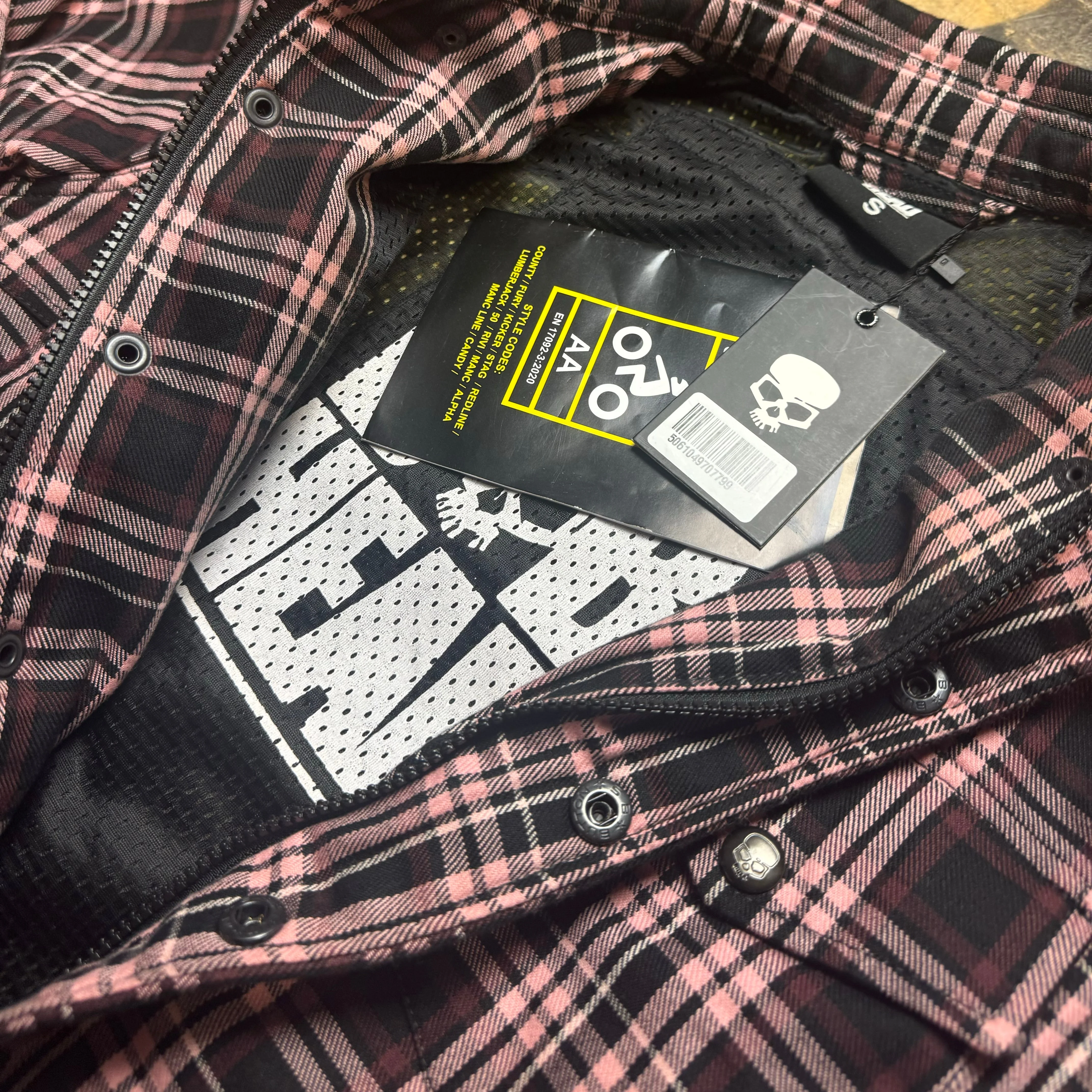 Motorcycle Protective Shirt Candy Women | Armored AA - Image 13