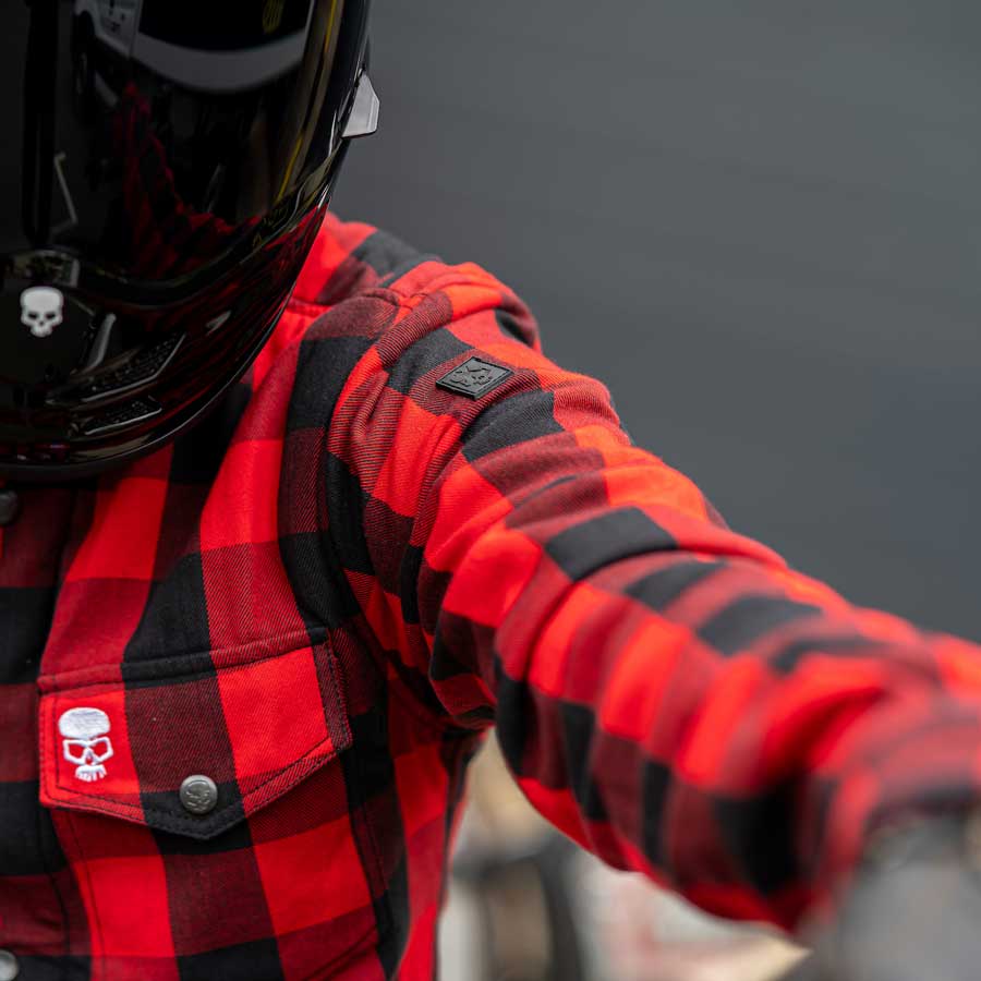 Motorcycle Protective Shirt Lumberjack-X | Armored AAA - Image 3