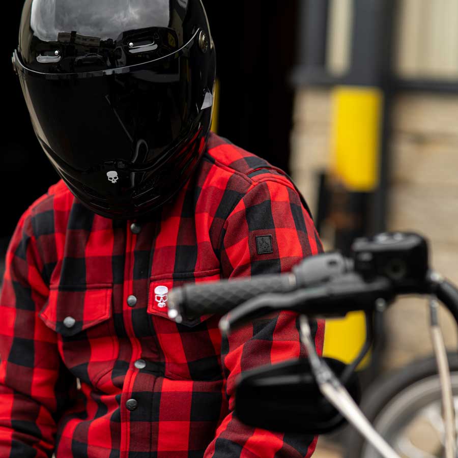Motorcycle Protective Shirt Lumberjack-X | Armored AAA - Image 5
