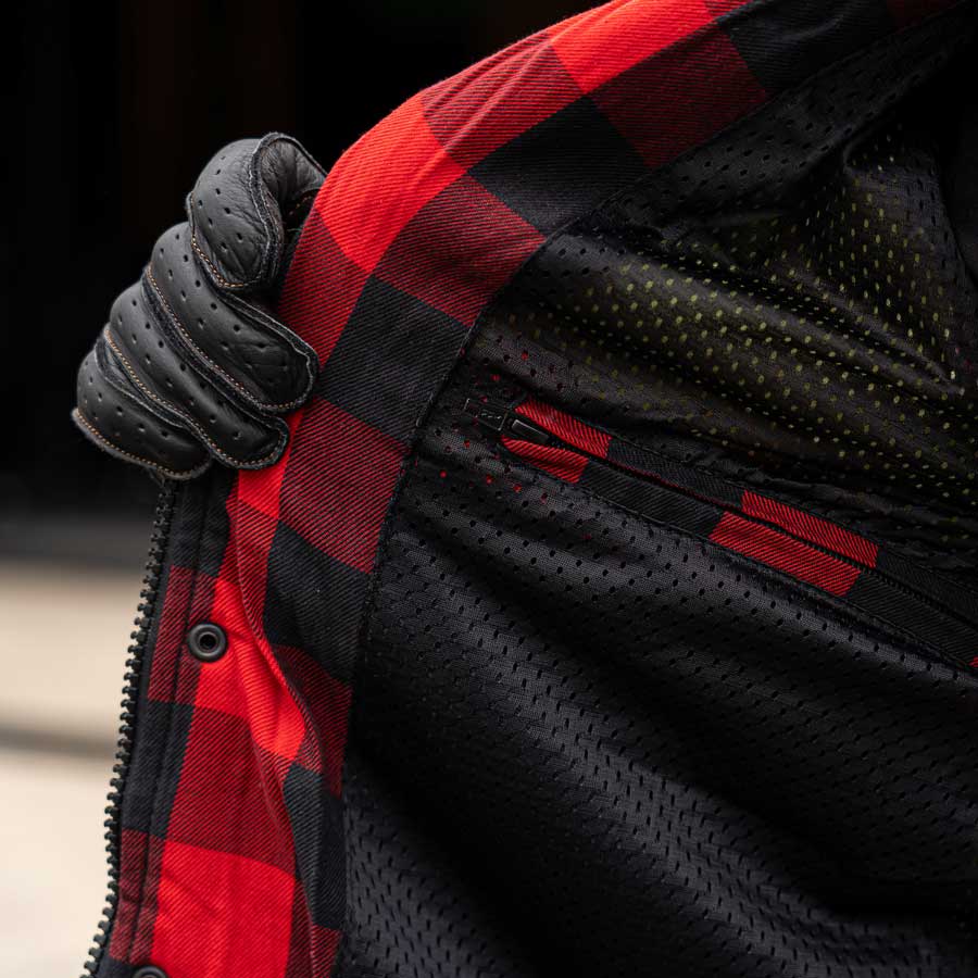 Motorcycle Protective Shirt Lumberjack-X | Armored AAA - Image 7