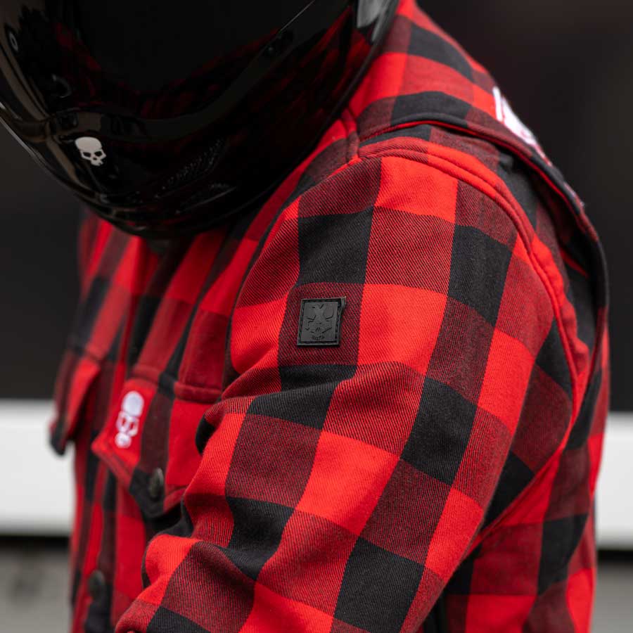 Motorcycle Protective Shirt Lumberjack-X | Armored AAA - Image 8