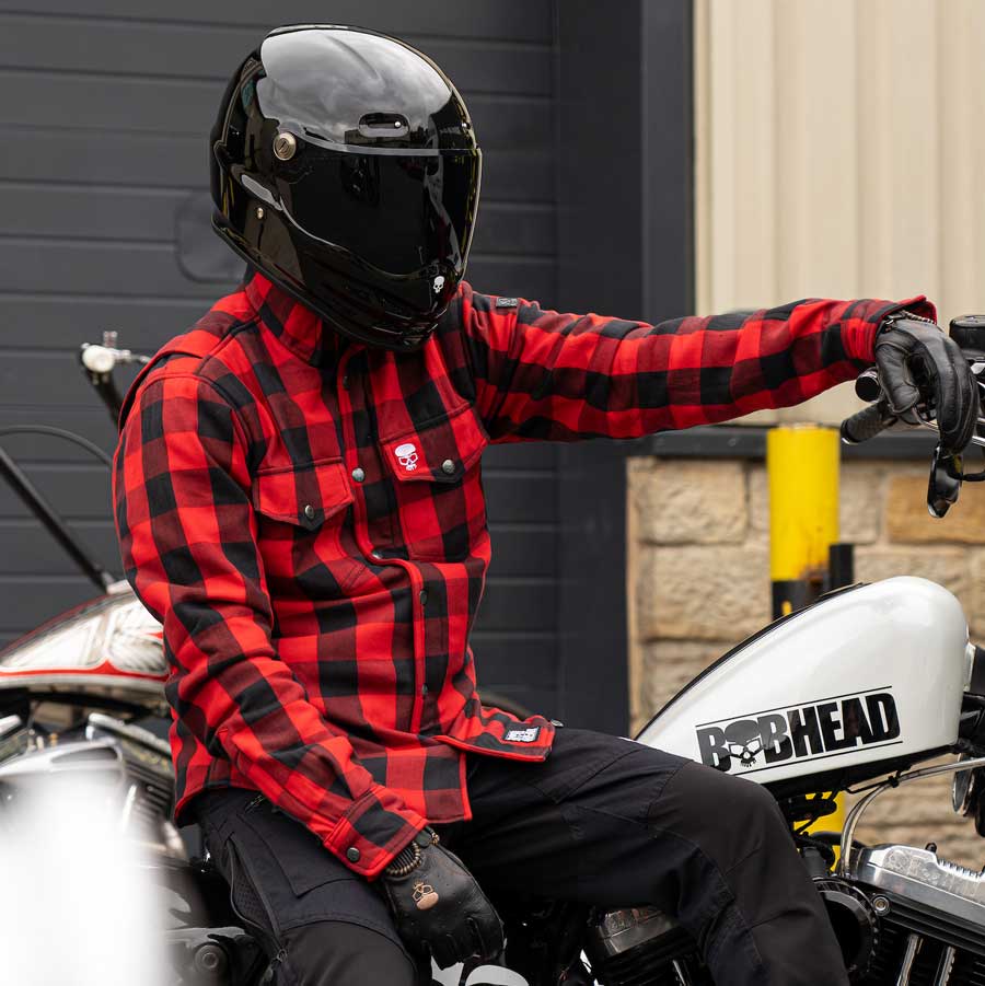 Motorcycle Protective Shirt Lumberjack-X | Armored AAA - Image 9