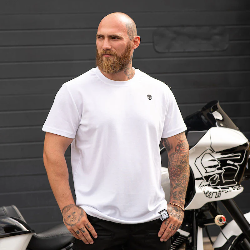 BOBHEAD OG Tech White T-Shirt - Image 6